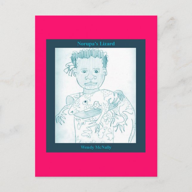 Norupa's Lizard Postkarte (Vorderseite)