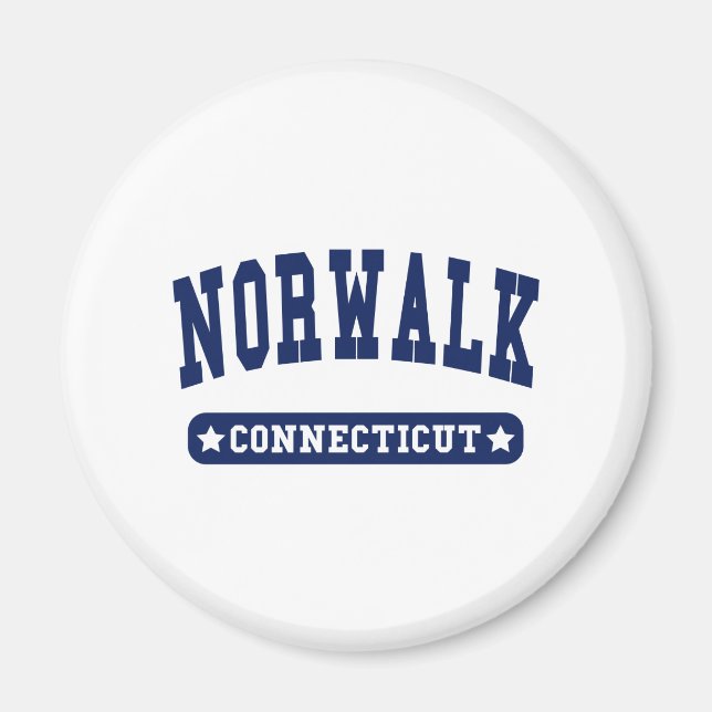 Norwalk Connecticut Uni Style T Shirts Magnet (Vorne)