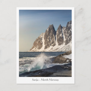 Norway Senja Postkarte