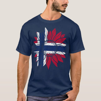 Norway Sunflower Norway Norwegian Premium  T-Shirt