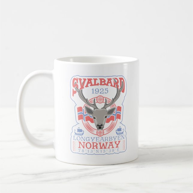 NORWAY SVALBARD LONGYEARBYEN - SVALBARD REINDEER KAFFEETASSE (Links)