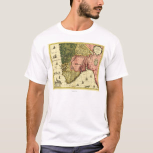 NorwayPanoramic MapNorway T-Shirt