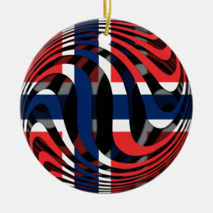 Norwegen #1 keramik ornament
