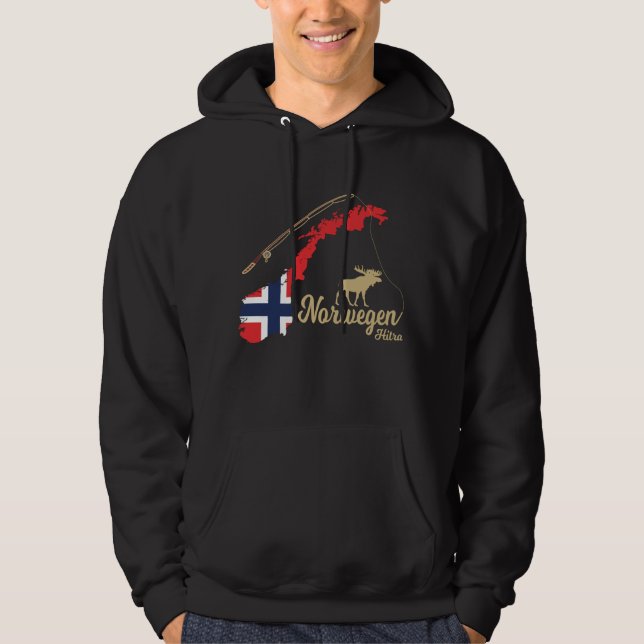 Norwegen 2022 Hitra Fishing Skandinavien Hoodie (Vorderseite)