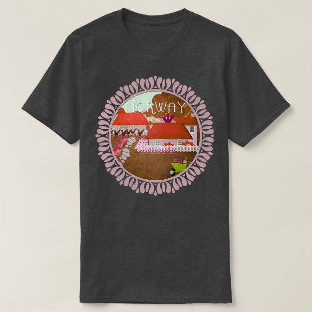 Norwegen 5 3 T-Shirt (Design vorne)