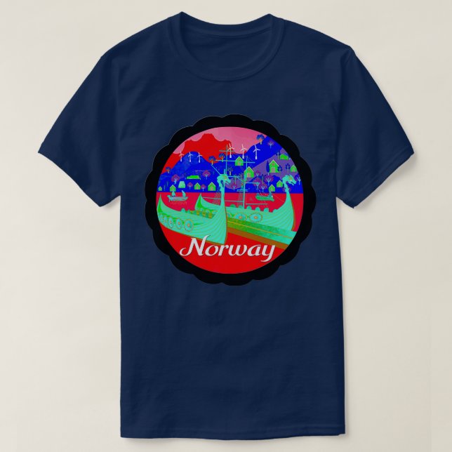 Norwegen 5 T-Shirt (Design vorne)