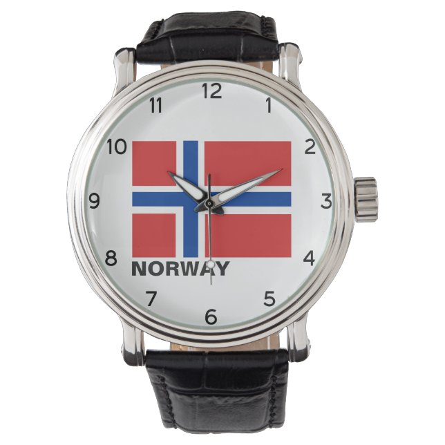 Norwegen Armbanduhr (Vorderseite)