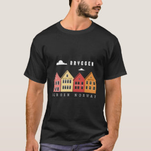 Norwegen Bergen Bryggen Xo4U Original T-Shirt