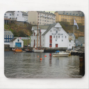 Norwegen, Bergen, Jachthafen und Boatyard Mousepad