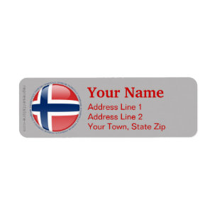 Norwegen-Blasen-Flagge