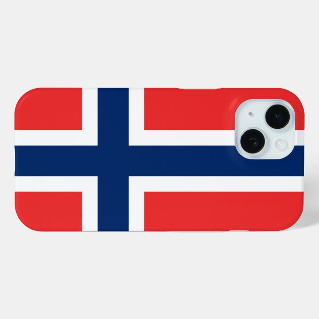 Norwegen Case-Mate iPhone Hülle (Rückseite (Horizontal))