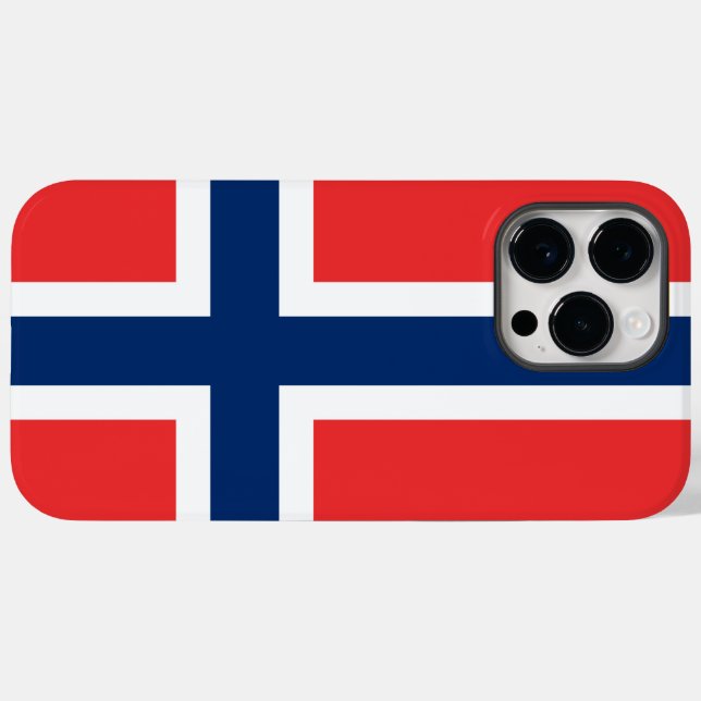 Norwegen Case-Mate iPhone Hülle (Rückseite (Horizontal))
