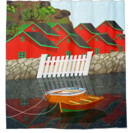 Norwegen Duschvorhang