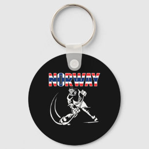 Norwegen Eishockey-Liebhaber Jersey - Norwegischer Schlüsselanhänger