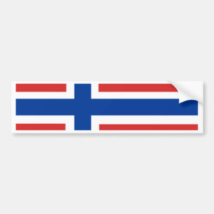 Norwegen-Flagge Autoaufkleber