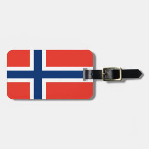 Norwegen-Flagge Gepäckanhänger