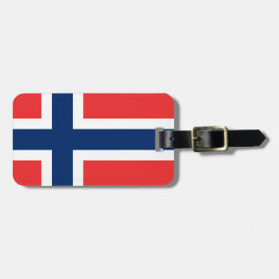 Norwegen-Flagge Gepäckanhänger