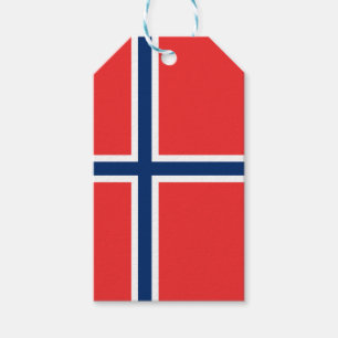 Norwegen-Flagge Geschenkanhänger