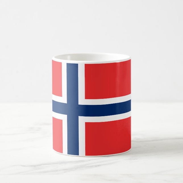 Norwegen, Flagge Kaffeetasse (Mittel)