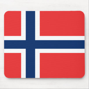 Norwegen, Flagge Mousepad
