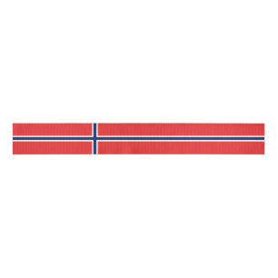 Norwegen-Flagge Ripsband