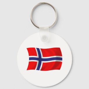 Norwegen Flagge Schlüsselanhänger