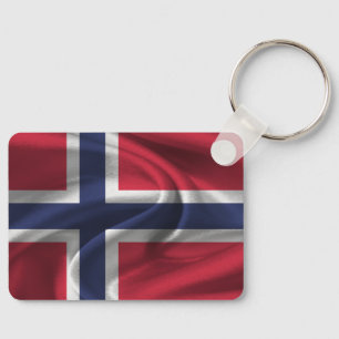 Norwegen Flagge Schlüsselanhänger