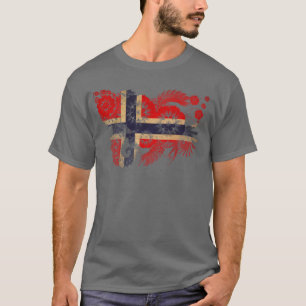 Norwegen-Flagge T-Shirt
