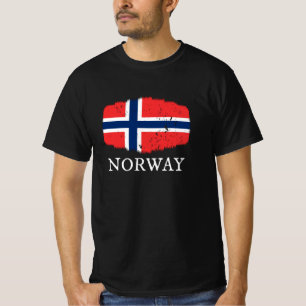 Norwegen-Flagge T-Shirt
