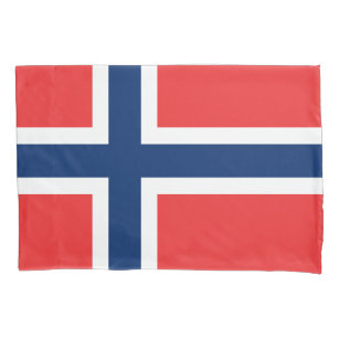 Norwegen-Flaggenkissenbezughülse für norwegischen Kissenbezug