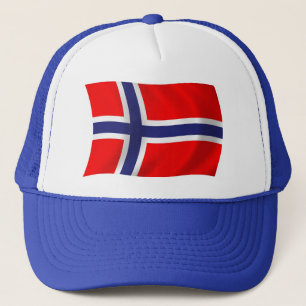 Norwegen Flaggenmütze Truckerkappe