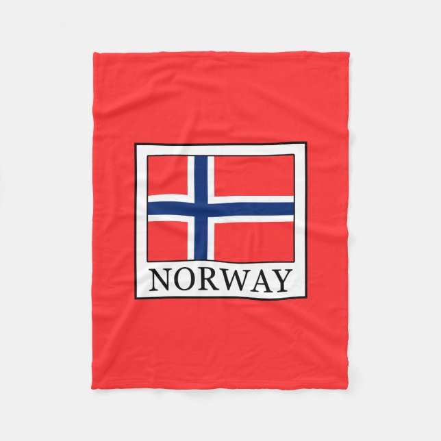Norwegen Fleecedecke (Vorderseite)