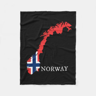 Norwegen Fleecedecke