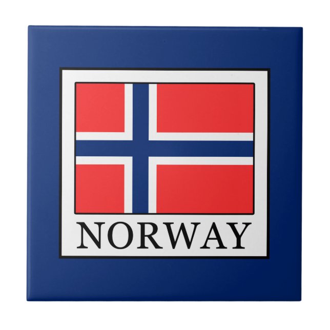 Norwegen Fliese (Vorderseite)