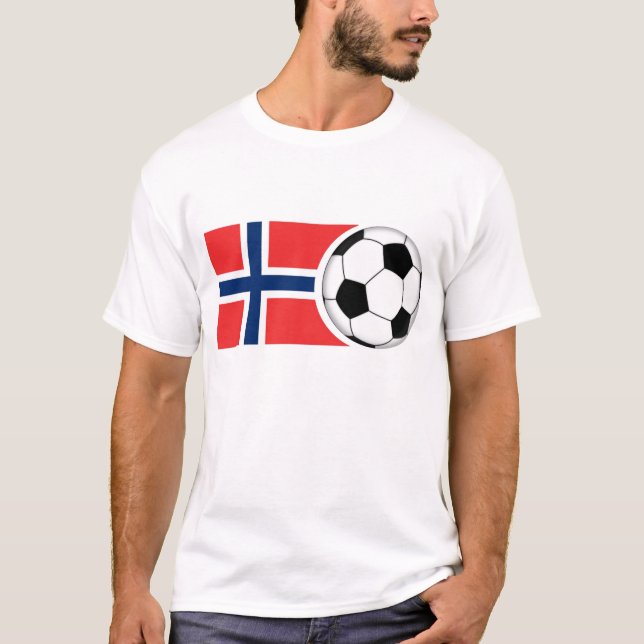 Norwegen-Fußball T-Shirt (Vorderseite)