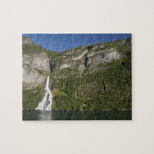 Norwegen, Geirangerfjord (UNESCO), Geiranger. Puzzle