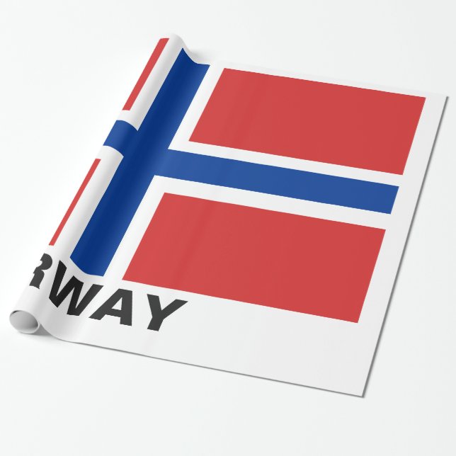 Norwegen Geschenkpapier (Ungerollt)