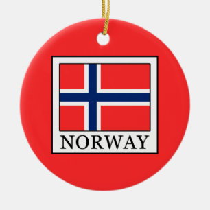 Norwegen Keramik Ornament