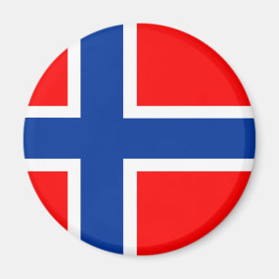 Norwegen-Landesflaggenationssymbol Magnet