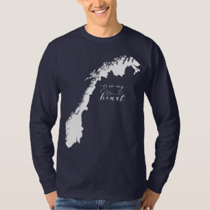 Norwegen liegt in meinem Herzen T-Shirt