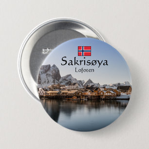 Norwegen Lofoten Button
