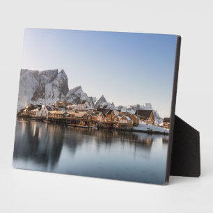 Norwegen Lofoten Fotoplatte