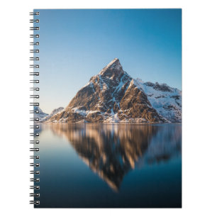 Norwegen Lofoten Gebirge Notizblock