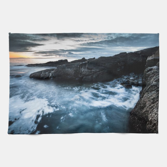 Norwegen Lofoten Geschirrtuch (Horizontal)