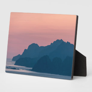 Norwegen Lofoten Landschaft Fotoplatte