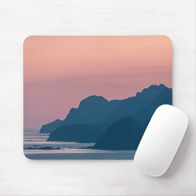 Norwegen Lofoten Landschaft Mousepad (Mit Mouse)