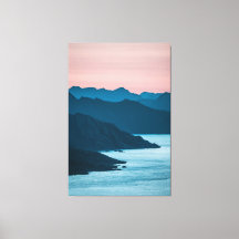 Norwegen Lofoten Landschaftsansicht