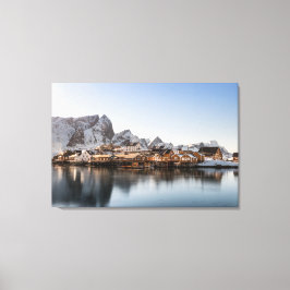 Norwegen Lofoten Leinwanddruck