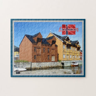 Norwegen - Lofoten - Panorama - Puzzle