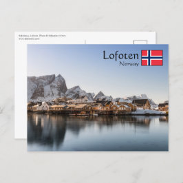 Norwegen Lofoten Postkarte